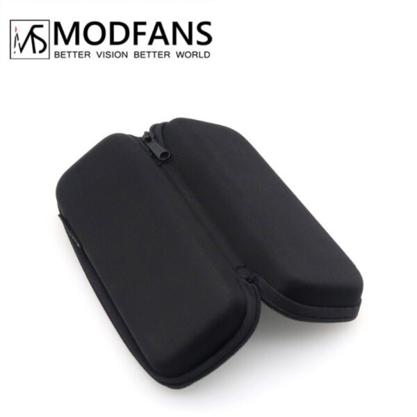 Black Glasses Case with Matching Cleansing Cloth - Image 4