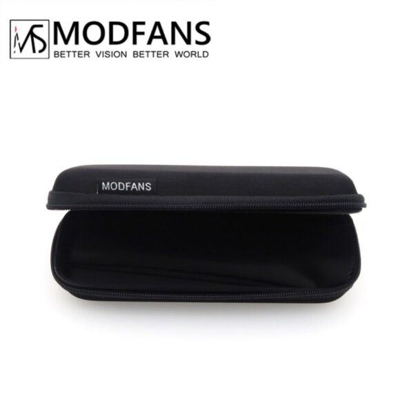 Black Glasses Case with Matching Cleansing Cloth - Image 5